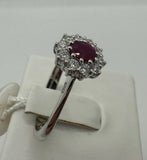 Anello Rubino Davite & delucchi
