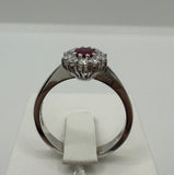 Anello Rubino Davite & delucchi