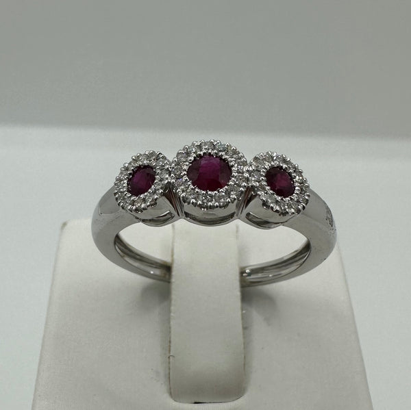 Anello trilogy Rubini Davite & Delucchi