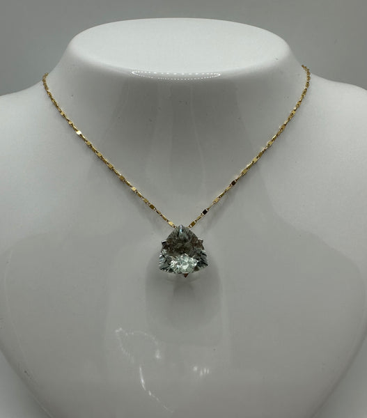 Collana Comete Ametista Verde