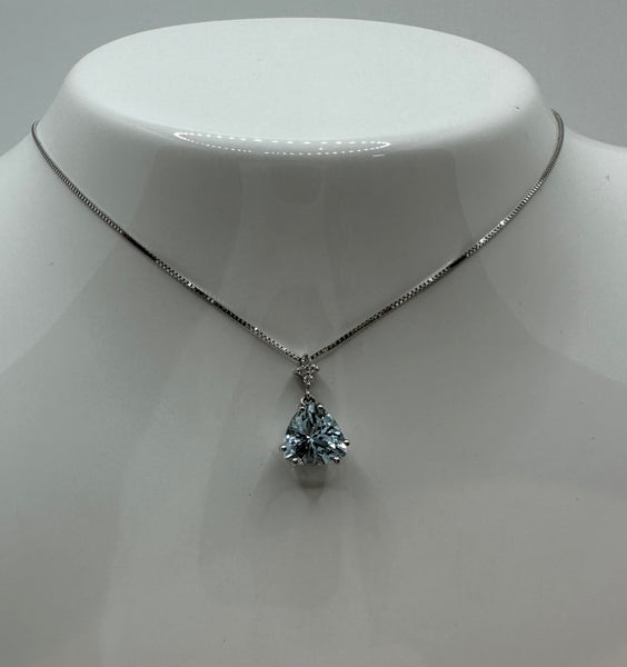 Collana Acquamarina Comete