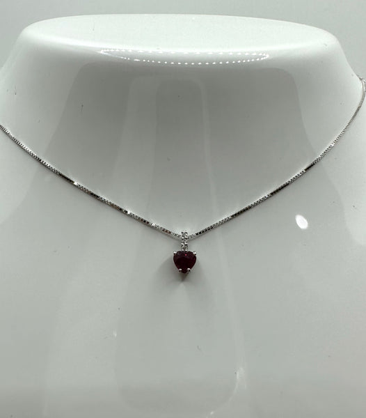 Collana rubino Perry