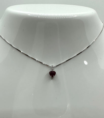 Collana rubino Perry