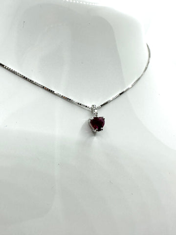 Collana rubino Perry