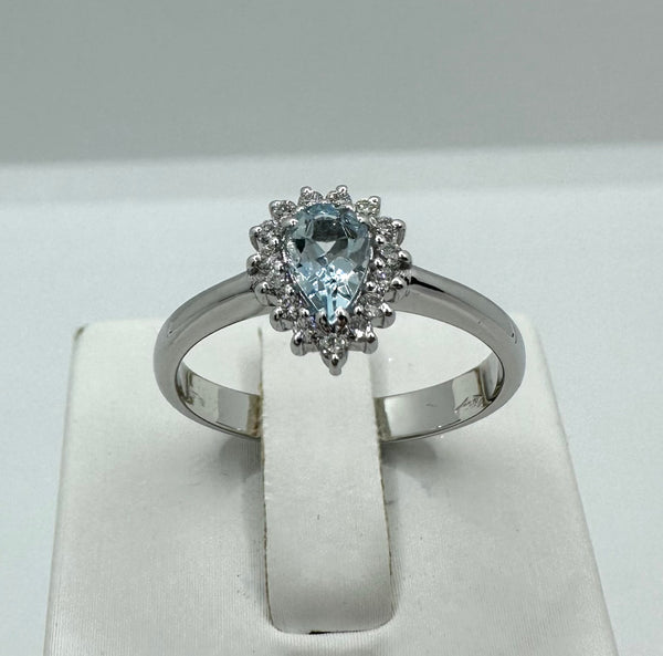 Anello Acquamarina Acanfora