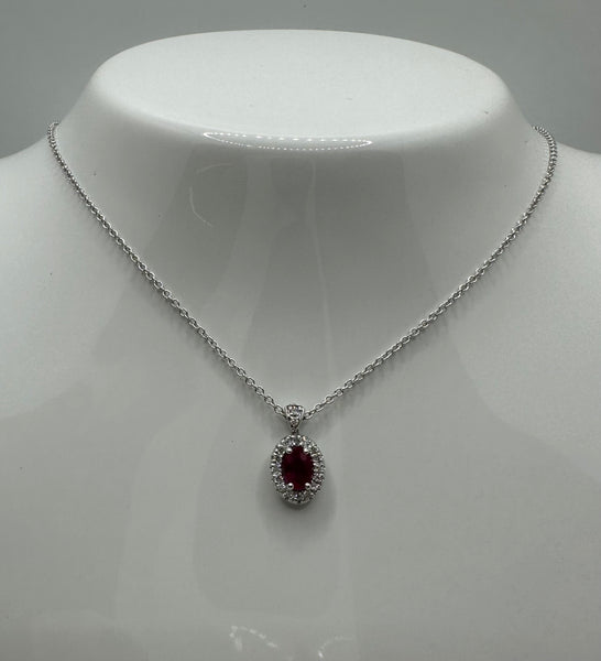 Collana rubino Davite & delucchi