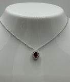Collana rubino Davite & Delucchi