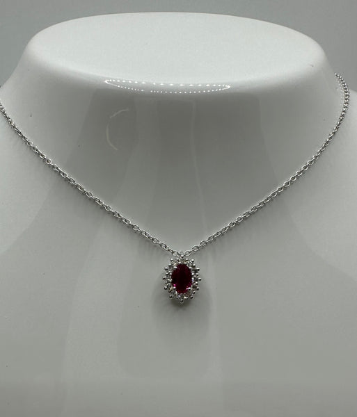 Collana rubino Davite & Delucchi
