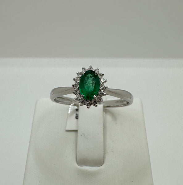 Anello smeraldo Perry