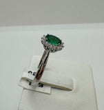 Anello smeraldo Perry