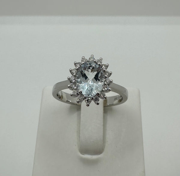 Anello Acquamarina Davite & delucchi