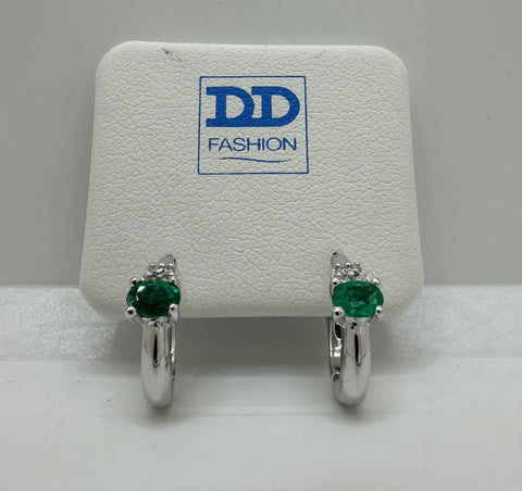 Orecchini con smeraldi Davite & Delucchi