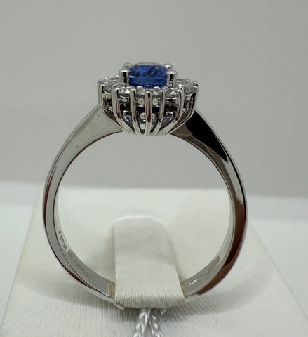 Anello Zaffiro blu Davite & Delucchi