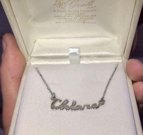 Collana con Nome su richiesta