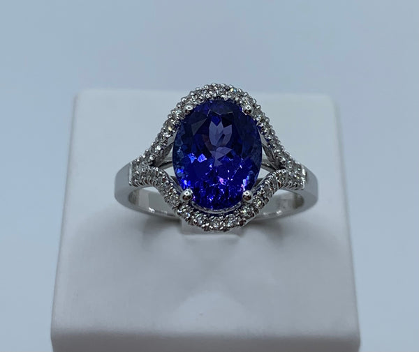 Anello con Tanzanite Mikiko