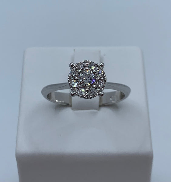 Anello Solitario Mikiko