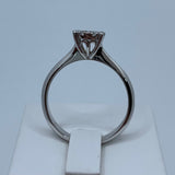 Anello solitario Mikiko