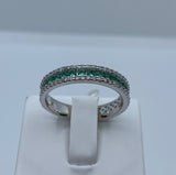 Anello Veretta Smeraldi PG Gioielli