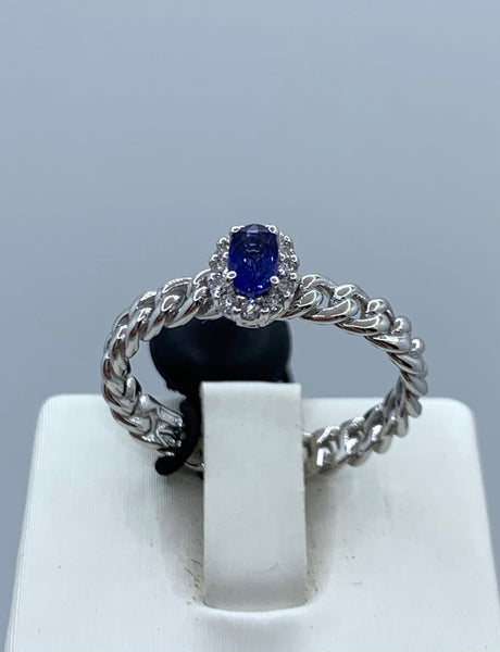 Anello con Zaffiro Forever Unique