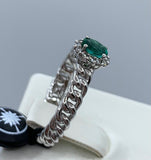 Anello con Smeraldo Forever Unique