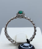Anello con Smeraldo Forever Unique