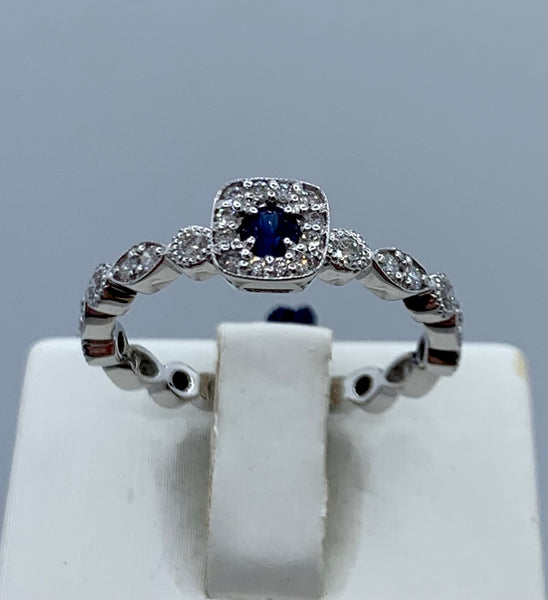 Anello Zaffiro Golay