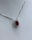 Collana Rubino Davite & Delucchi