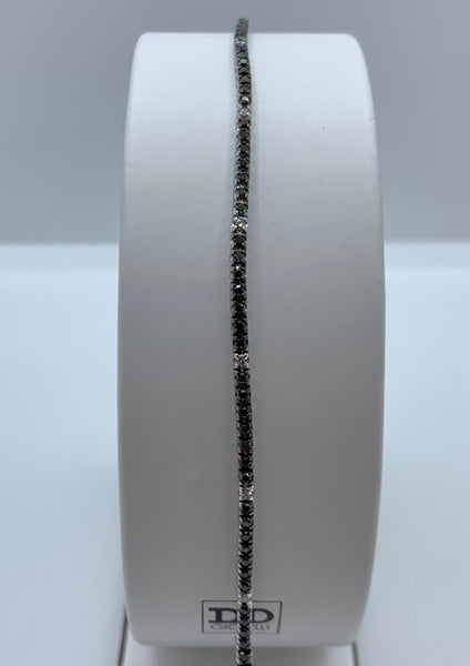 Bracciale Tennis Diamanti Neri Davite & Delucchi