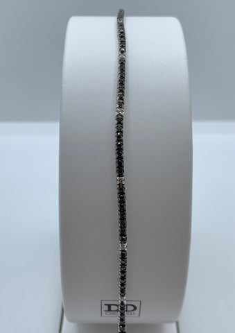 Bracciale Tennis Diamanti Neri Davite & Delucchi