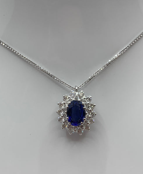 Collana Zaffiro Perry