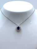Collana Zaffiro Perry