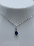 Collana con zaffiro Perry