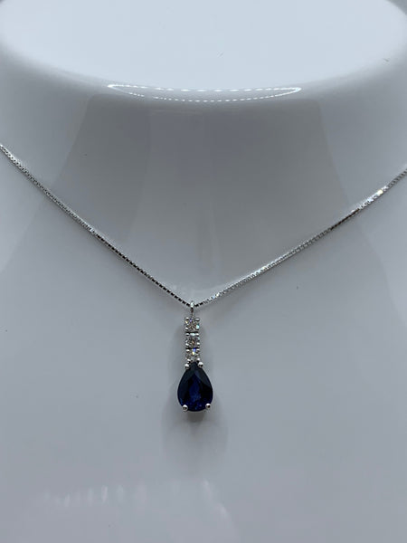 Collana con zaffiro Perry