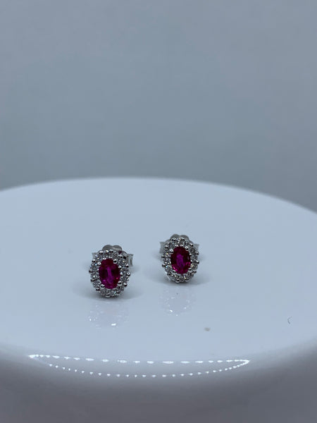 Orecchini con Rubini Davite&Delucchi