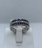 Anello Zaffiri e Diamanti Davite&Delucchi