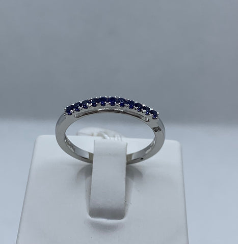Anello Veretta Zaffiri Davite&Delucchi