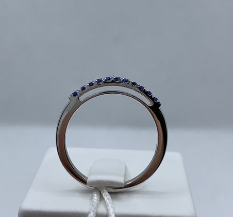 Anello Veretta Zaffiri Davite&Delucchi
