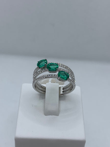 Anello Smeradi Davite & Delucchi