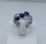 Anello Zaffiri Davite & Delucchi