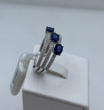 Anello Zaffiri Davite & Delucchi