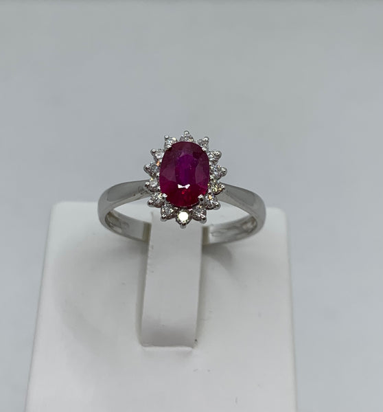 Anello Rubino Perry