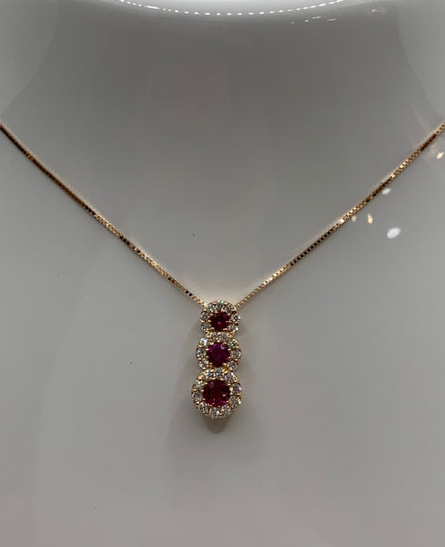 Collana con Rubini Perry