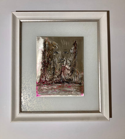 Quadro Volto tra le Rocce Erredue