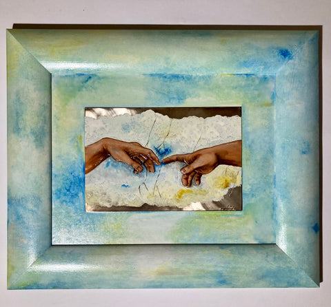 Quadro Creazione di Adamo Erredue