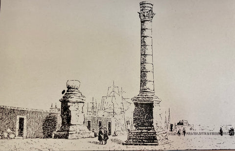 Quadro Le Colonne Romane Brindisi Erredue