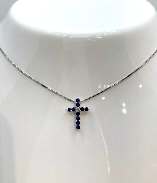 Collana con croce Davite&Delucchi