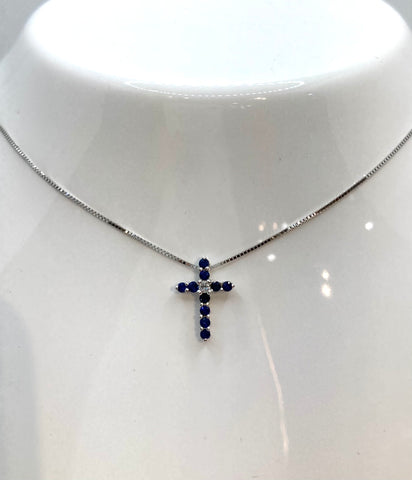 Collana con croce Davite&Delucchi