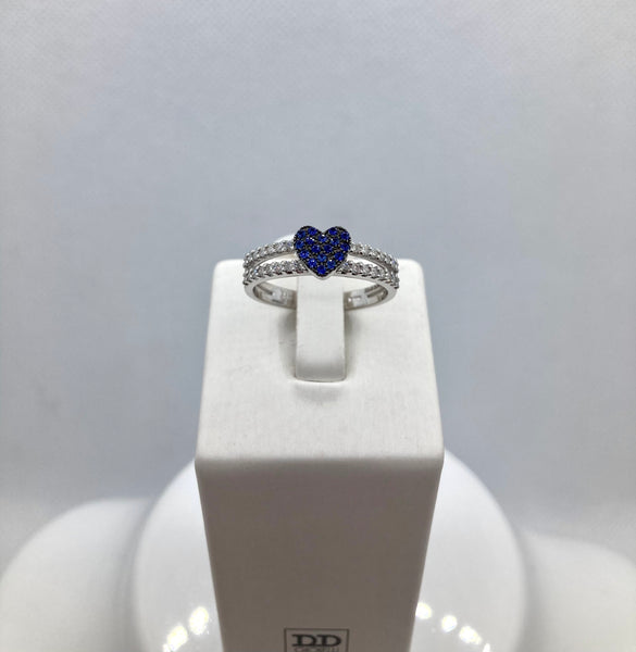 Anello con cuore Davite&Delucchi
