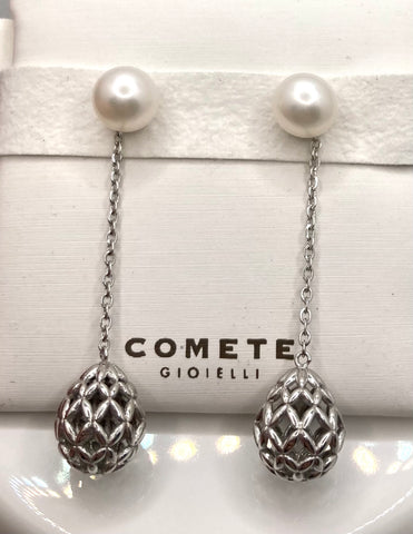 Orecchini Perle Comete Gioielli