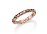 Anello Aeterna Oro Rosa Crieri